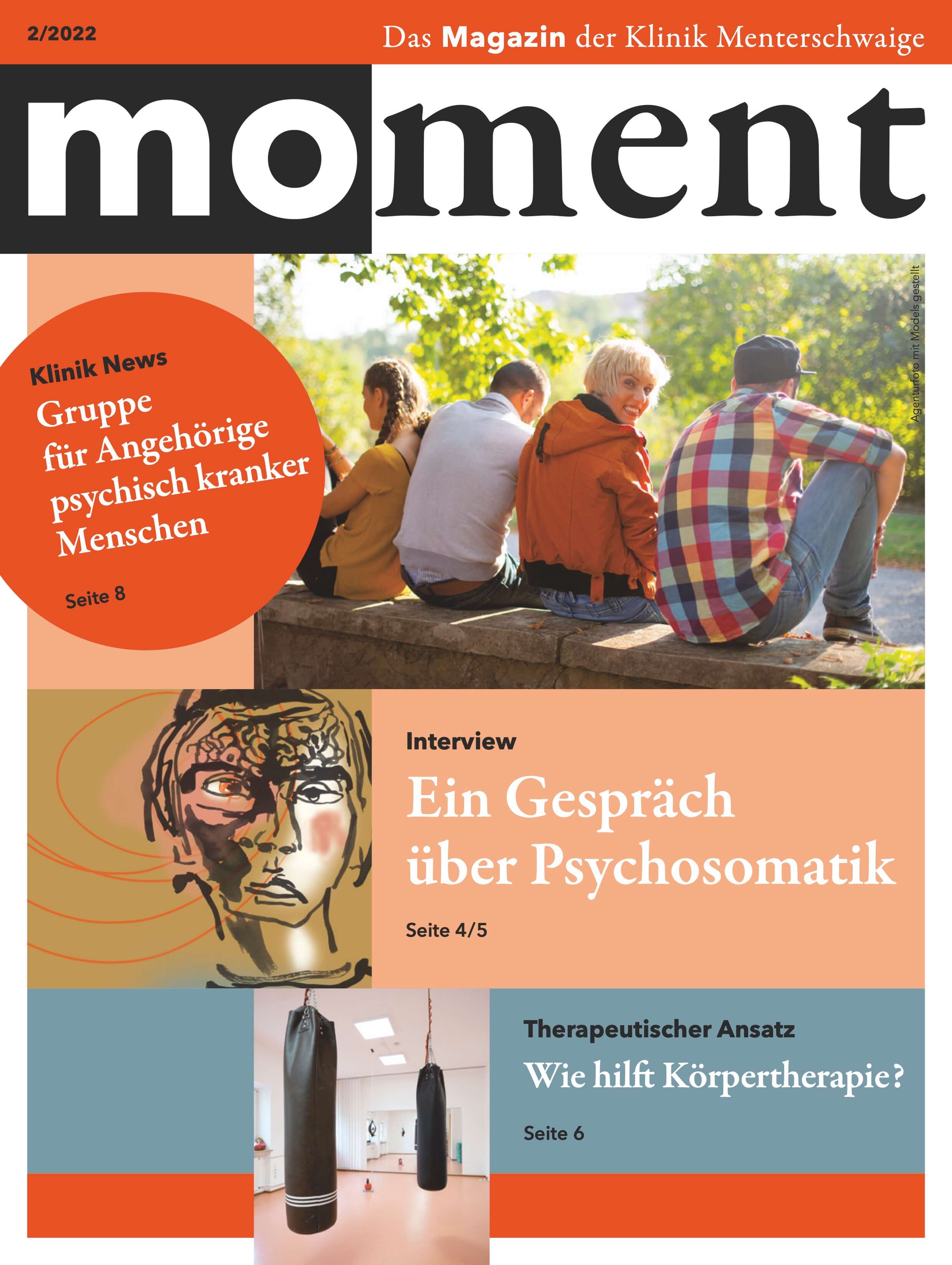 moment KlinikMenterschwaige Magazin 1 2022